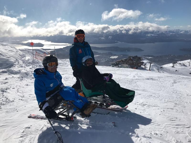 Adaptive Ski Bariloche.